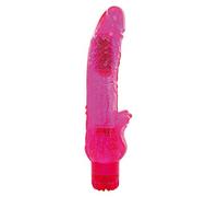 Toyz4Lovers Jammy Jelly Flame Glitter Pink Vibrador - 1 Unidad