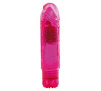 Toyz4Lovers Jammy Jelly Gleamy Glitter Vibrador Rosa - 1 Unidad