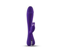 Vibrador de conejo de silicona consolador vibrador falo vaginal estimulador d...