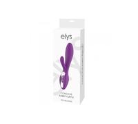 Vibrador de conejo doble consolador falo vibratorio vaginal doble para...