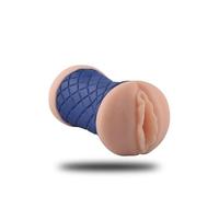 TOYZ4LOVERS Masturbador realista Masturbatore Intimate Pleasure Blue, 1 unidad