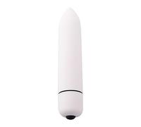 Toyz4Lovers Vibrador Bullet Classics, Color Blanco - 1 Unidad
