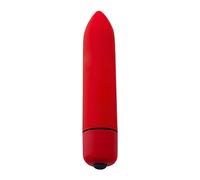 Toyz4Lovers Vibrador Bullet Classics, Color Rojo - 1 Unidad