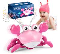 Toyzey Cangrejo Juguete para Bebés 1-2 Años, Niños 3-6-12 Meses - Ideas Regalo Niño Niña, Tummy Time - Regalos Originales Cumpleaños