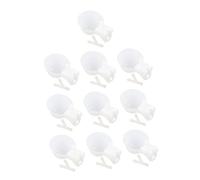 TOYZFRIENDY 10 Juegos Bebedero Automático para Aves de Plástico Duradero Diseño Prueba de Salpicaduras para Codornices y Periquitos Jaulas