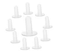 TOYZFRIENDY 10 piezas Tetinas de Goma para Biberón de Ovejas y Cabras Resistentes Mordeduras Suaves y Prácticas para Alimentación de Ganado Accesorios para Botellas de Leche de