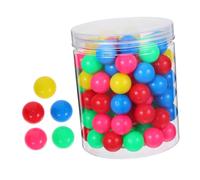 TOYZFRIENDY 100 Piezas Bolas Plásticas Coloridas Montessori Stem para Aprendizaje Preescolar Experimentos Educativos Compatibles con