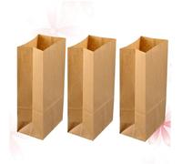 TOYZFRIENDY 100 Piezas Papel Kraft Retro para Desayuno con Cuadrado para Fiesta Galletas y Snacks Pack de Unidades