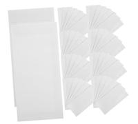 TOYZFRIENDY 120 Piezas Sobres Blanco para Dinero Paquete de Unidades Sobres Multifunción Resistentes para Guardar y Material Offset Duradero Deformaciones para Oficina y Personal