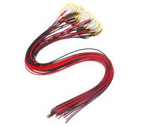 TOYZFRIENDY 15 piezas Disco Piezoeléctrico para Guitarra y Batería con Cable Captador Electrónico Sensible y Duradero para Micrófono y Disparador de Sonido