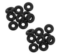 TOYZFRIENDY 18 Anillos de Límite de Goma para Máquinas de Cable de Gimnasio, Accesorios de Polea para Equipos de Fitness en Casa, Tope de Cable Resistente y Absorbente de Impactos