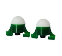 TOYZFRIENDY 2 Juegos Luces de Pesca Nocturna Portátiles de Lámparas de Señalización para Indicadores Luminosos y Prácticas y Duraderas para Pesca al Aire