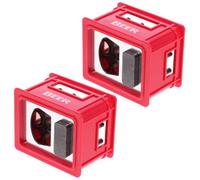 TOYZFRIENDY 2 Piezas Abridor de Botellas Magnético Caja de Cerveza Diseño Portátil para Fiestas y Bares