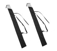 TOYZFRIENDY 2 Piezas Bolsa para Espada Japonesa Unidades Negras de Funda Protectora Gruesa y Portátil para Almacenamiento Seguro Diseño Cultural Japonés Práctica y Duradera para Transporte y