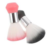 TOYZFRIENDY 2 piezas Cepillo de Barrido para Cuello Profesional Cerdas Suaves para Limpieza Delicada de Cabello Roto Herramienta Duradera para Peluquería y Barbería