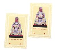 TOYZFRIENDY 2 Piezas Chinese Fengshui Taisui Luck Amulet Cards Protección Auspiciosa para Año del Dragón Amuletos Chinos Tradicionales para Buena Suerte y Protección Personal