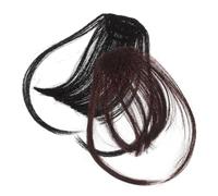 TOYZFRIENDY 2 piezas Flequillo Falso para Mujer Extensiones de Cabello Natural y Cómodo Integración para Cosplay y Uso Diario
