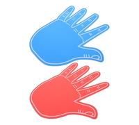 TOYZFRIENDY 2 Piezas Manos de Espuma Gigantes Guantes de EVA Ligeros y Flexibles para Animación Deportiva y Festivales Diseño Visual Impactante para Eventos y Porristas