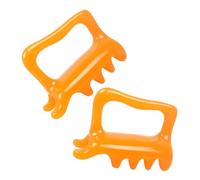 TOYZFRIENDY 2 Piezas Massage Stick Dual Push Tool For Muscle Relief And Meridian Stimulation Portable Neck Shoulder Guasha Scraper For Back Therapy