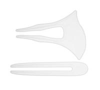 TOYZFRIENDY 2 piezas Molde de Silicona para Horquillas y Palillos de Pelo para Manualidades con Resina Epoxi Accesorios de Joyería DIY Flexible y Detallado para Creación Rápida