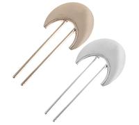 TOYZFRIENDY 2 piezas Palillos para Cabello Mujer Metal Abanico Horquilla Elegante para Moños Vintage Bodas y Uso Diario
