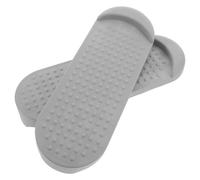 TOYZFRIENDY 2 Piezas Pedales Antideslizantes de Repuesto para Máquina Elíptica, Accesorios de Plástico Gris, 1 Par, Plataforma Estable para Ejercicio en Casa, Compatibles Steppers y Máquinas