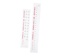 TOYZFRIENDY 2 piezas Pegatinas Profesionales para Escala de Guzheng Seguras y Duraderas para Principiantes y Accesorio Práctico para Aprendizaje Rápido y Manejo del Instrumento