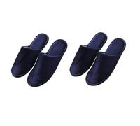 TOYZFRIENDY 2 Zapatillas Desechables Blancas para Viaje y Hotel Cómodos y Antideslizantes Elástica Ventilada para Único Casa o Estancia Corta