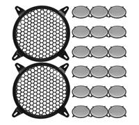 TOYZFRIENDY 20 Piezas De Cubierta De Rejilla para Subwoofer De Coche Cubiertas Minimalistas para Altavoces para Subwoofer para Altavoces Domésticos Funda Protectora