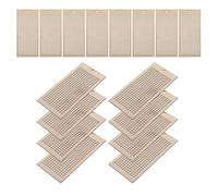 TOYZFRIENDY 24 Piezas Marcapáginas de Madera Natural para Bordado en Punto de Cruz, Rectangulares 12,7 X 5 CM, Kit de 24 Unidades sin Terminar para Manualidades y Suministros de Marcadores de