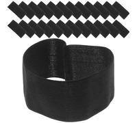 TOYZFRIENDY 25 Brazaletes Elásticos Negros de Luto para Funeral Banda Conmemorativa Ajustable para Brazo Uso en Fútbol y Ceremonias Resistente y Multifuncional Paquete de 25 Unidades