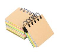 TOYZFRIENDY 3 piezas de Notas Espiral Pequeño Cuadernos Portátiles Multifunción para Oficina y Escuela Accesorios de Escritura Prácticos y Fáciles de Llevar