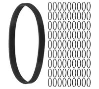 TOYZFRIENDY 300 Unidades Bandas Elásticas para Cabello Pequeñas Negras Suaves y Resistentes para Trenzas Uso Diario y Fiestas Sujetan sin Dañar el Cabello