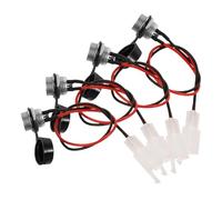 TOYZFRIENDY 4 Piezas Puerto de Carga para Moto Eléctrico Adaptador USB Resistente y Fácil Instalación Cable Conector para Scooter y Bicicleta Eléctrica Repuesto Fiable para Carga Rápida