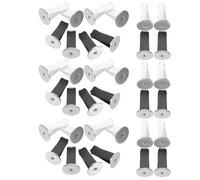 TOYZFRIENDY 40 Piezas Clips Redondos para Rejilla de Ventilación Clips Metálicos para Salida de Aire del Coche Soporte para Aromaterapia el Coche Oficina y Hogar