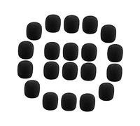 TOYZFRIENDY 40 piezas Fundas de Esponja para Micrófono Profesional Protectores Antiviento para Micrófonos de Solapa Cubiertas Resistentes al Viento y Humedad Accesorios para con Medidas Color
