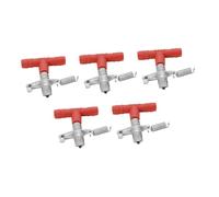 TOYZFRIENDY 5 Piezas Bebedero para Conejos Tipo Resorte Automático para Jaulas de Roedores Equipo de Hidratación para Conejillos y Cobayas Fácil Instalación Material Duradero