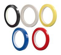 TOYZFRIENDY 5 piezas Cintas Adhesivas para Diapasón de Violín y Violonchelo Coloridas Resistentes y Guía de Dedos para Principiantes Material PVC Duradero Mejora Precisión y Ubicación de