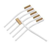 TOYZFRIENDY 6 Cepillos de Limpieza de Alambre de Cobre para Boquilla de Impresora 3D Cepillo Angular Pequeño para Soldadura y Eliminación de Óxido Uso Industrial y Mantenimiento de