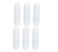 TOYZFRIENDY 6 piezas Barras de Agitación Magnéticas Ptfe para Laboratorio Varillas Portátiles Resistentes la Corrosión Compatibles con Mezcladores Vórtice y Agitadores Magnéticos