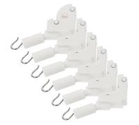 TOYZFRIENDY 6 Piezas Mecanismo Inclinación Varilla Horizontales Repuestos Control Fácil Instalación Blanco