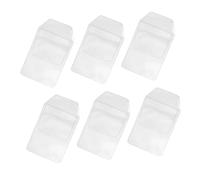TOYZFRIENDY 6 Piezas Protectores de Bolsillo de PVC Transparentes para Camisas Organizador de Bolígrafos y Lápices para Oficina Hospital y Escuela