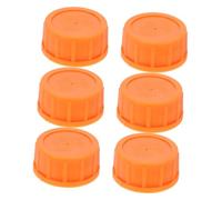 TOYZFRIENDY 6 Piezas Tapa de Tanque de Gasolina para Máquina de Compactación con Junta de Goma Reforzada Antileak Diseño Grueso para Mayor Durabilidad y Seguro Equipos de Jardinería