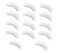 TOYZFRIENDY 7 pares Pestañas Postizas Halloween Exageradas para Mujer Extensiones Racimos para Maquillaje Artístico Accesorios para Cosplay Máscara y Actuaciones Escénicas