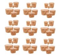 TOYZFRIENDY 72 Tapones De Corcho Para Frascos Tapones De Corcho Cónicos Para Vino