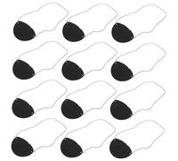 TOYZFRIENDY 96 Piezas Parches de Ojo de Pirata de Fieltro con Banda Elástica Accesorios Reutilizables para Disfraces de Halloween Cosplay y Fiestas Temáticas para Adultos