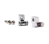 TOYZFRIENDY Accesorios para Instrumentos Musicales 2 Unidades Guía de Cuerdas Rodillos Metálicos Cromados para Guitarra Eléctrica Retenedor de Tensión para Prolongar Vida Útil y Afinación
