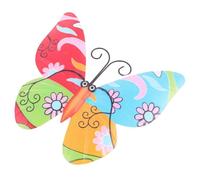 TOYZFRIENDY Adorno de Hierro para Colgar Pared Decoración Artística Resistente para Interior y Jardín Diseño con Gancho Trasero para Fácil Instalación