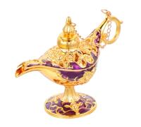 TOYZFRIENDY Adorno Lámpara Aladín de Aleación de Zinc Resistente al Decoración Vintage para Mesa y Centro de Mesa Ornamento Árabe Clásico para Hogar y Fiestas