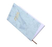 TOYZFRIENDY Agenda Diaria con Diseño Mármol Azul Planificador Académico Multifunción Cuaderno Ligero para Oficina Estudiantes y Viajes Gestor Página Semanal y Espacio para Notas